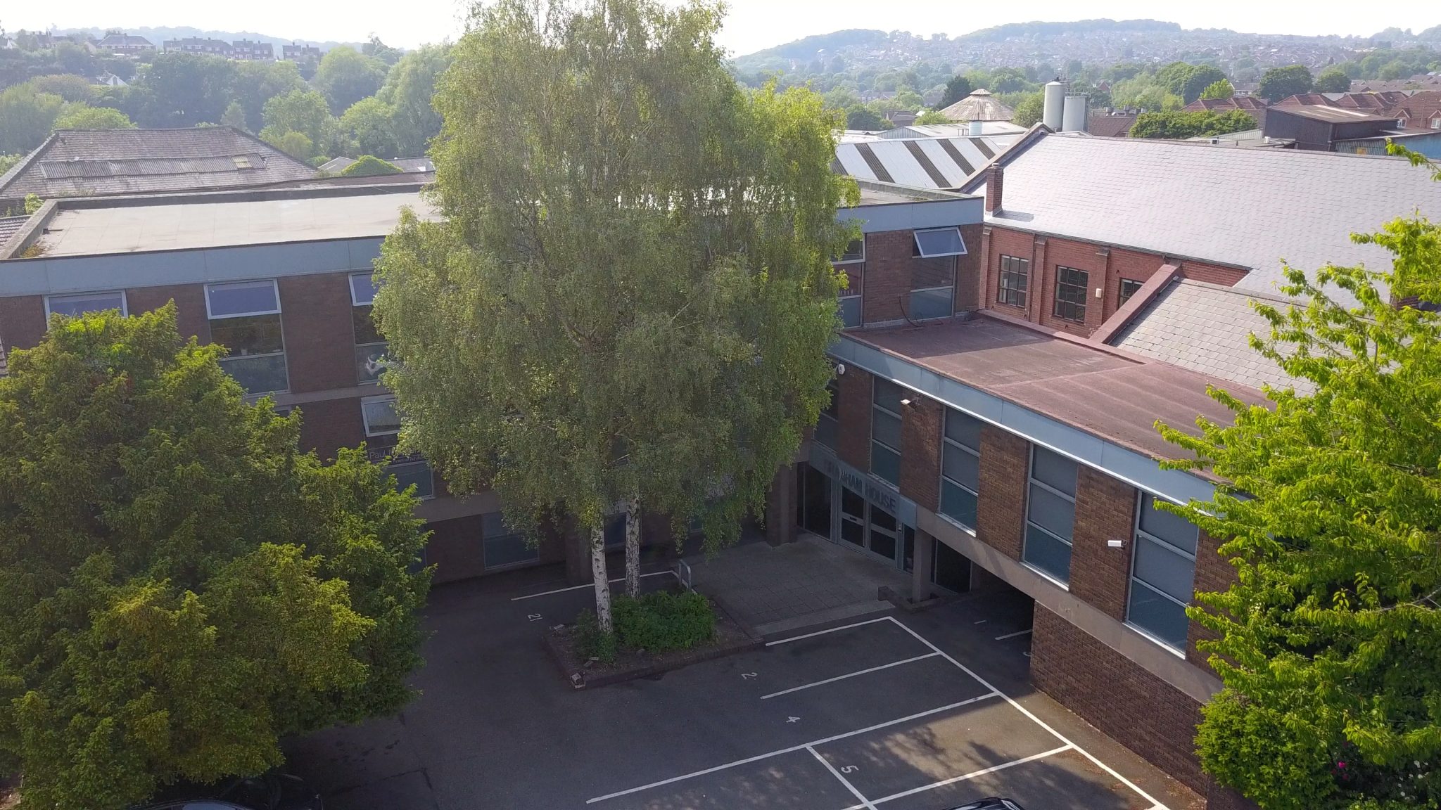 Cranham House Aerial Shot
