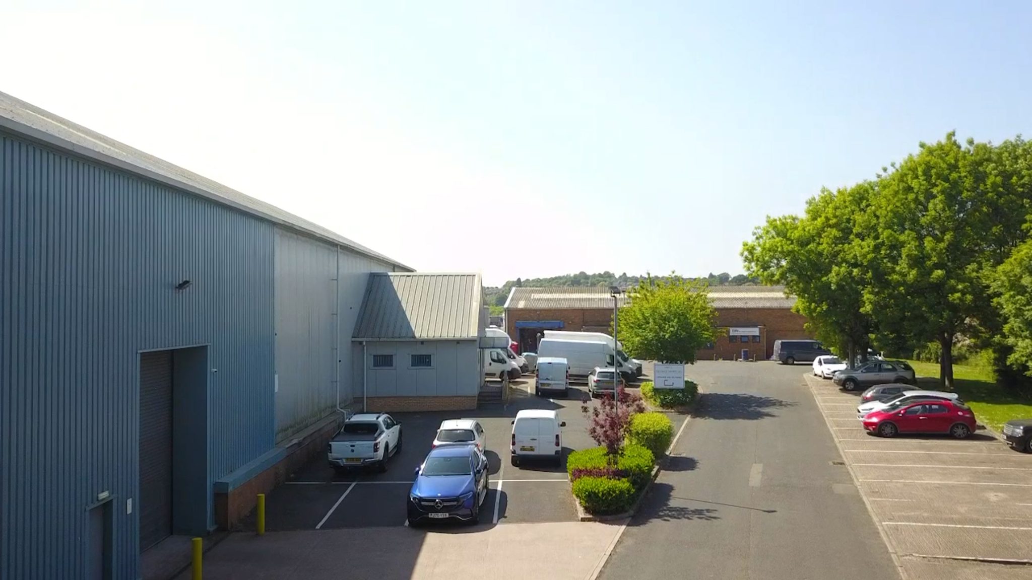 Old Forge Trading Estate - parking shot