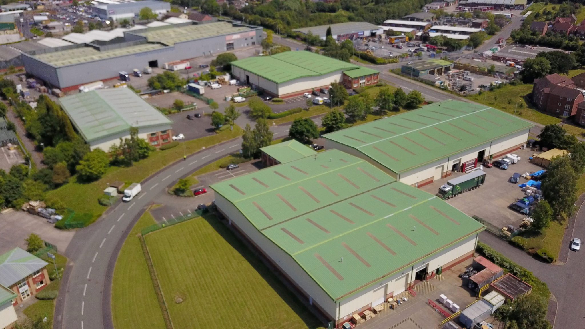 Tame Park - aerial shot