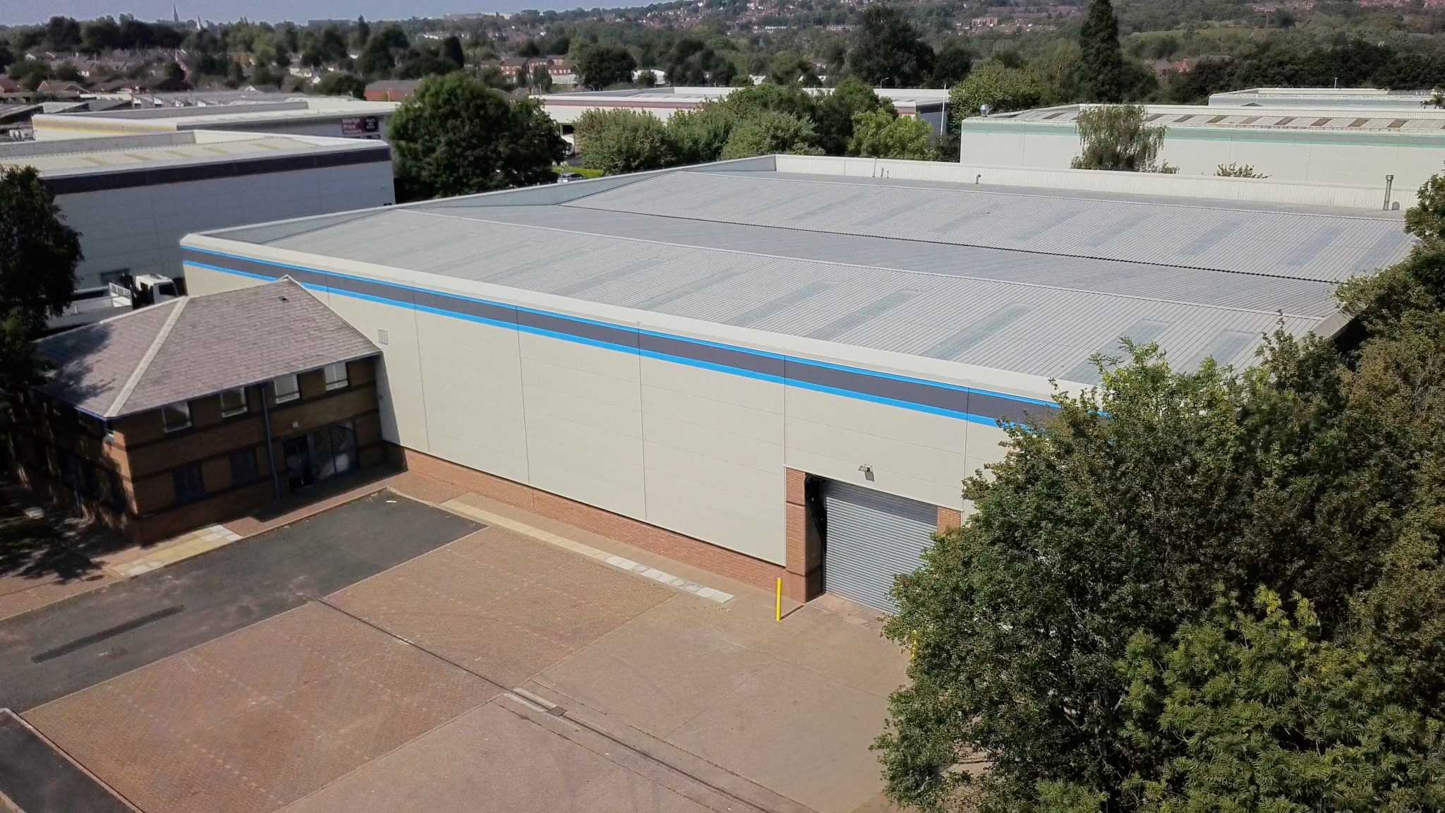 Washington Centre Unit 5 aerial shot