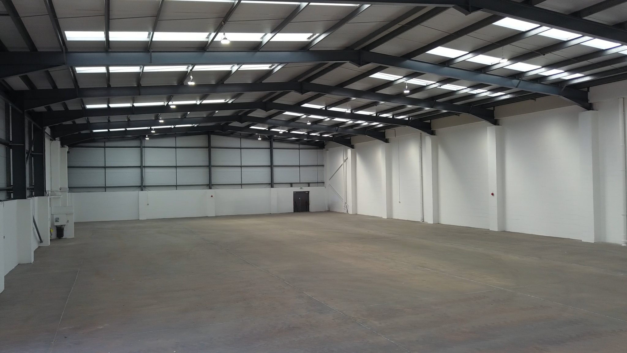 Unit 5 Washington Centre inside warehouse