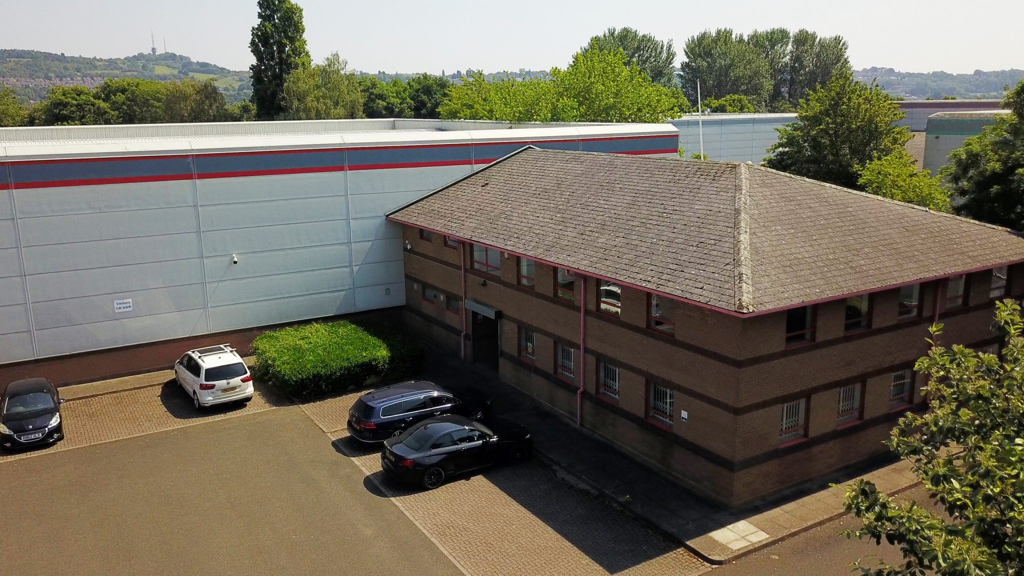 Washington Centre aerial shot