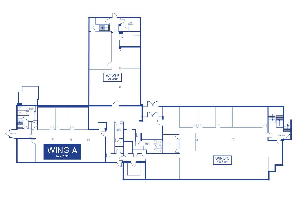 Studley Point Ground Floor Office Suite site plan